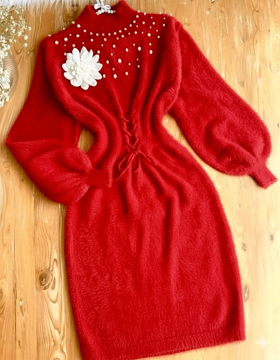 پیراهن موهر مرواریدیh1220