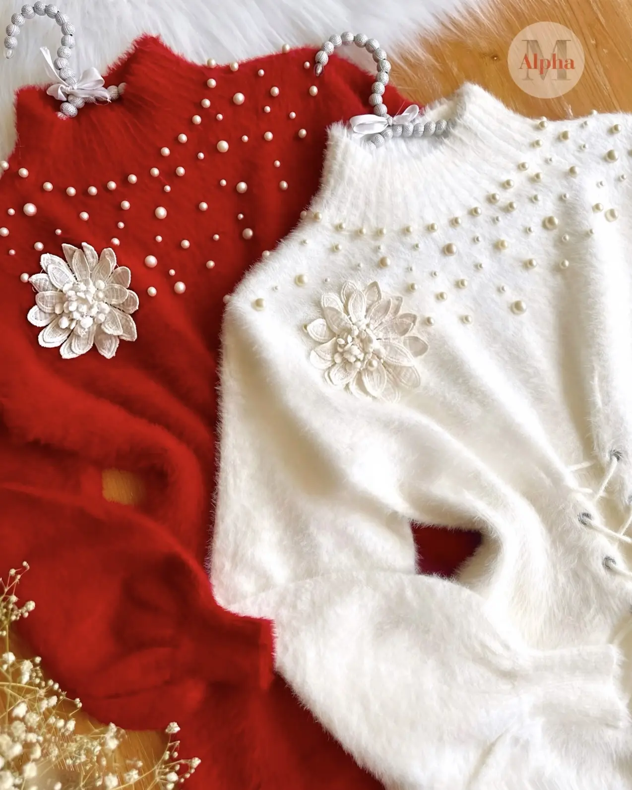 پیراهن موهر مرواریدیh1220