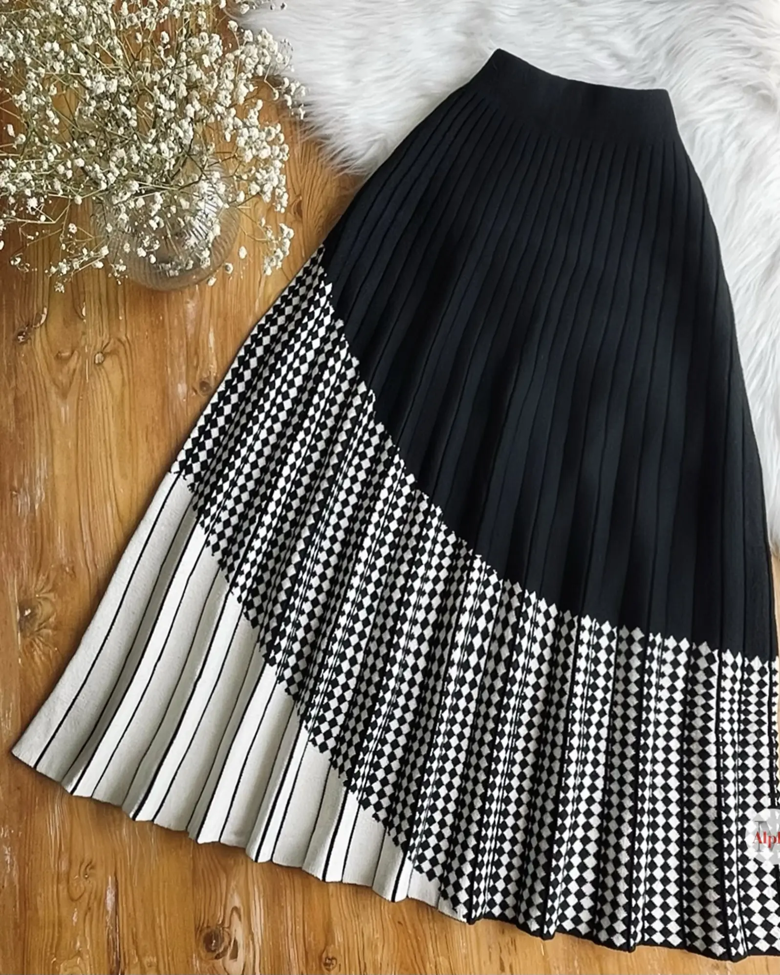 دامن بافت ترک h1247