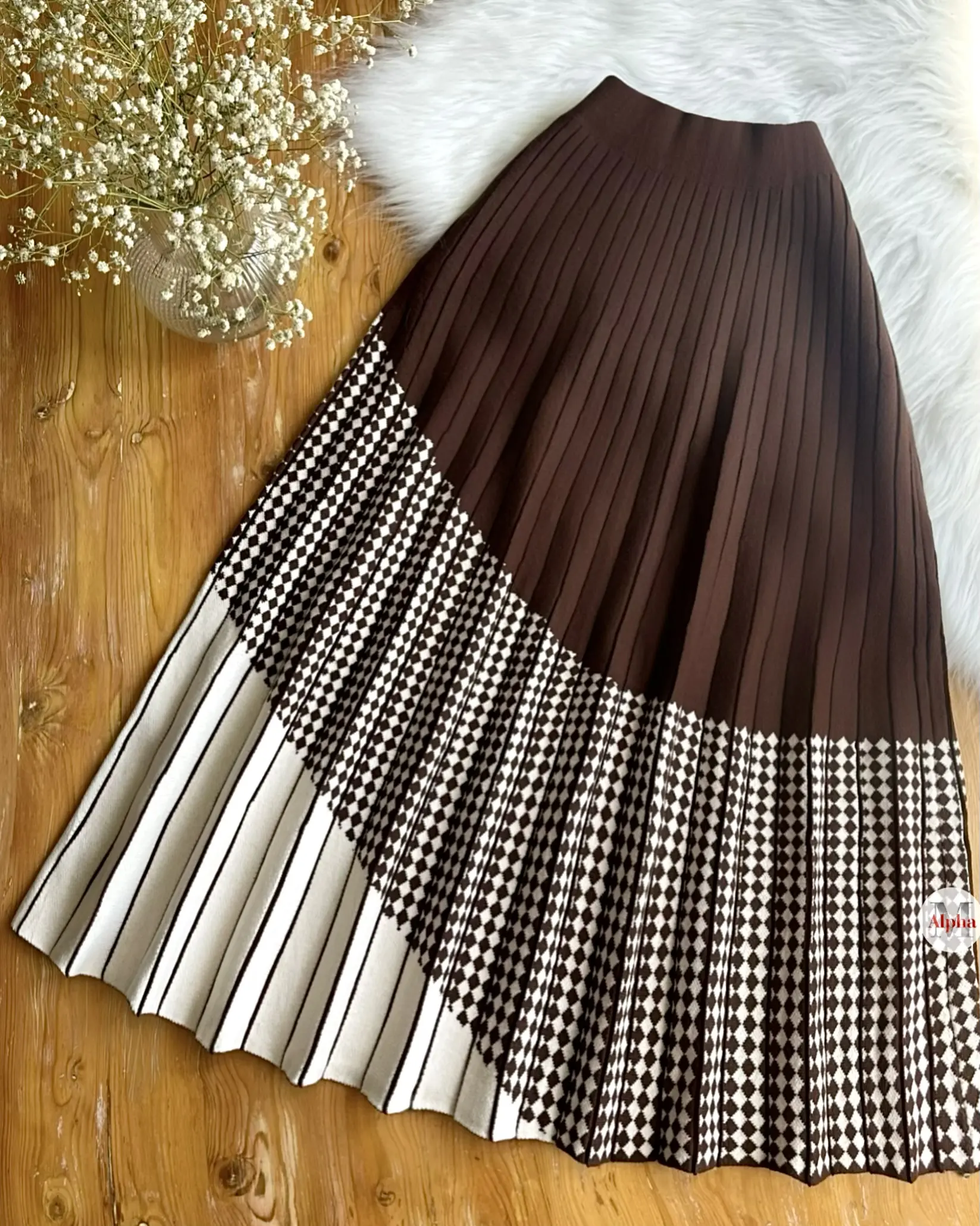 دامن بافت ترک h1247