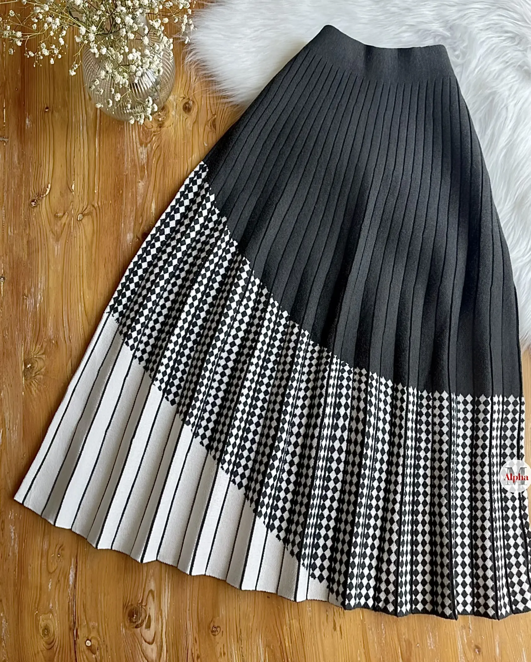 دامن بافت ترک h1247