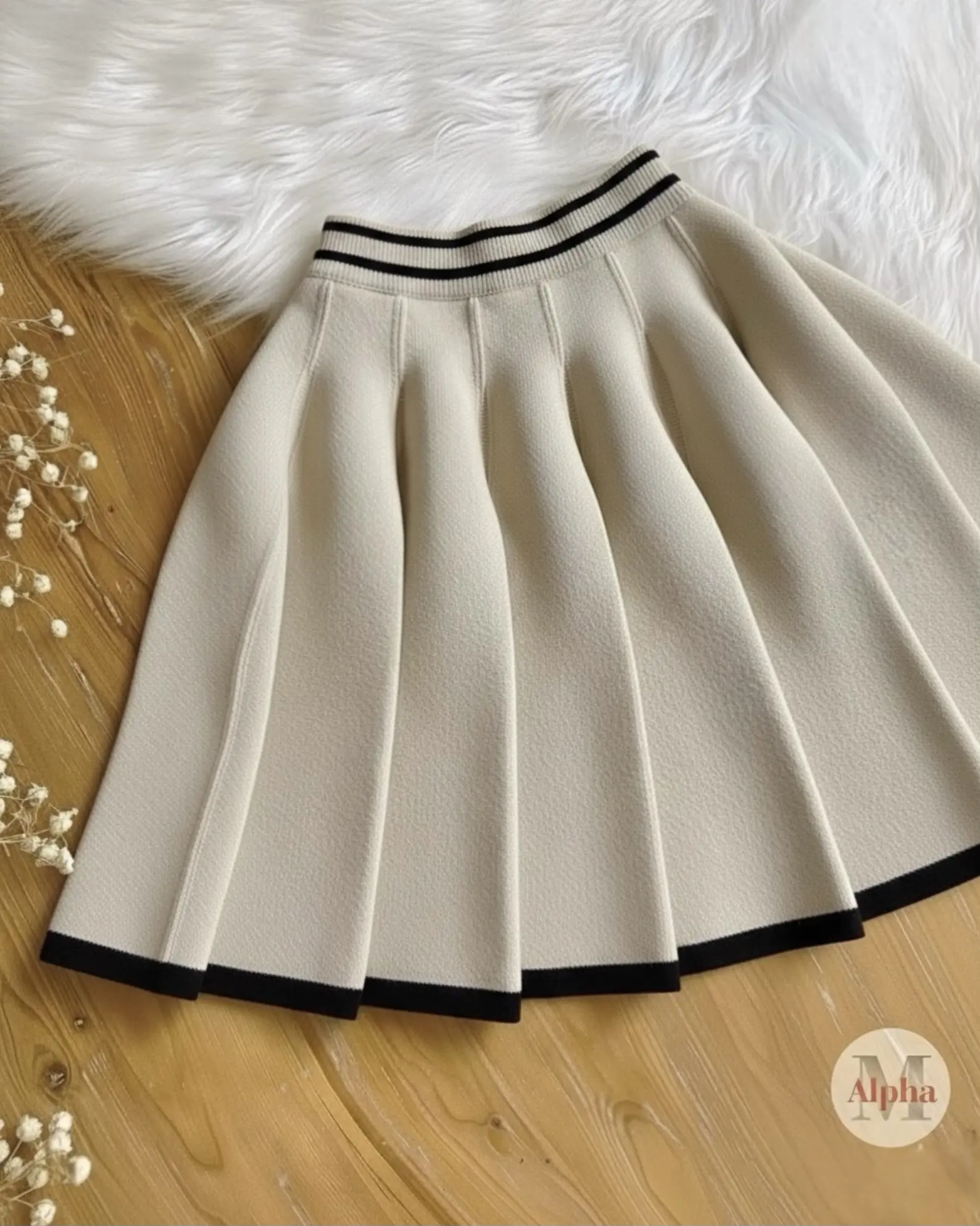 دامن پلیسه بافت h1377