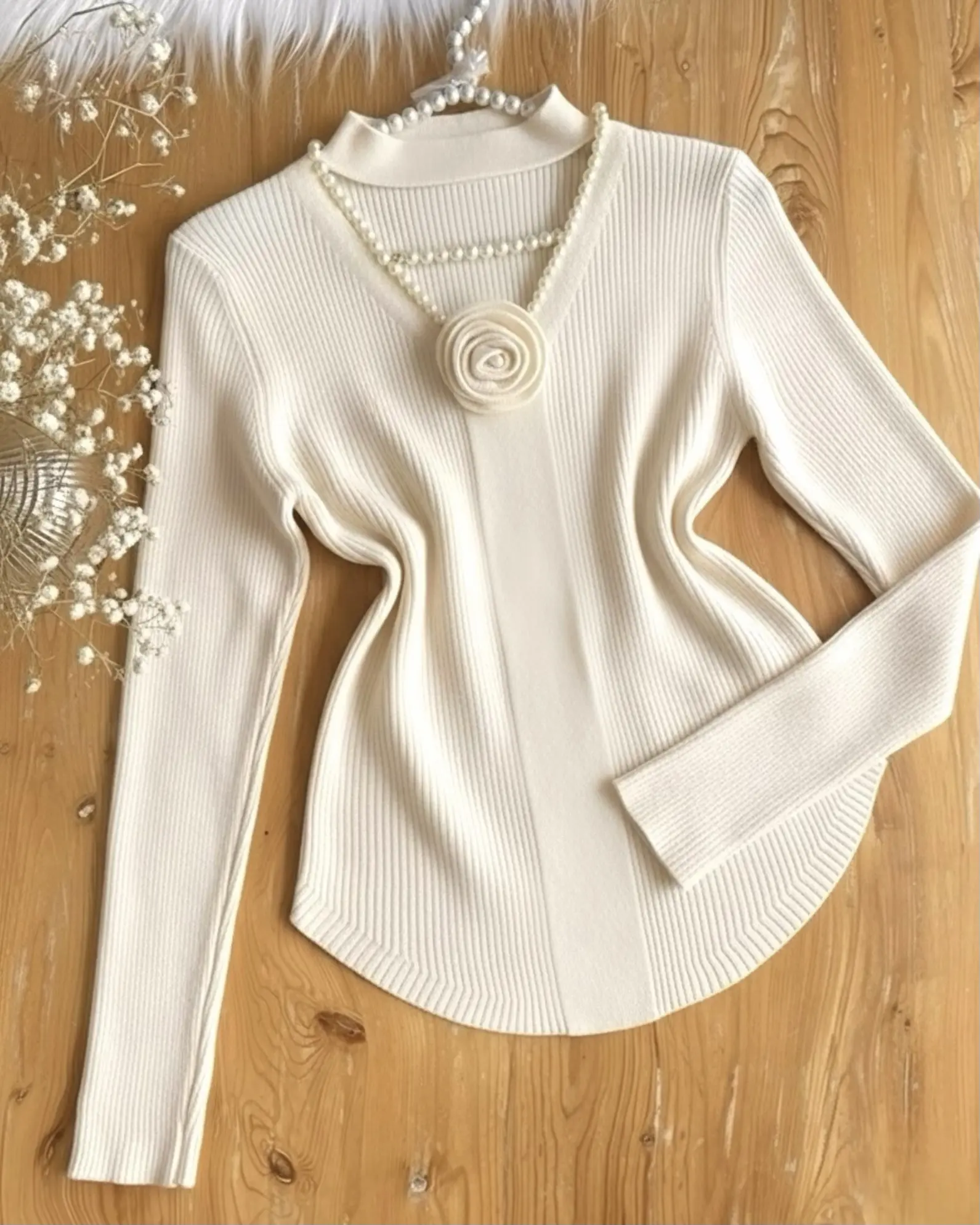 بافت یقه گل h1500