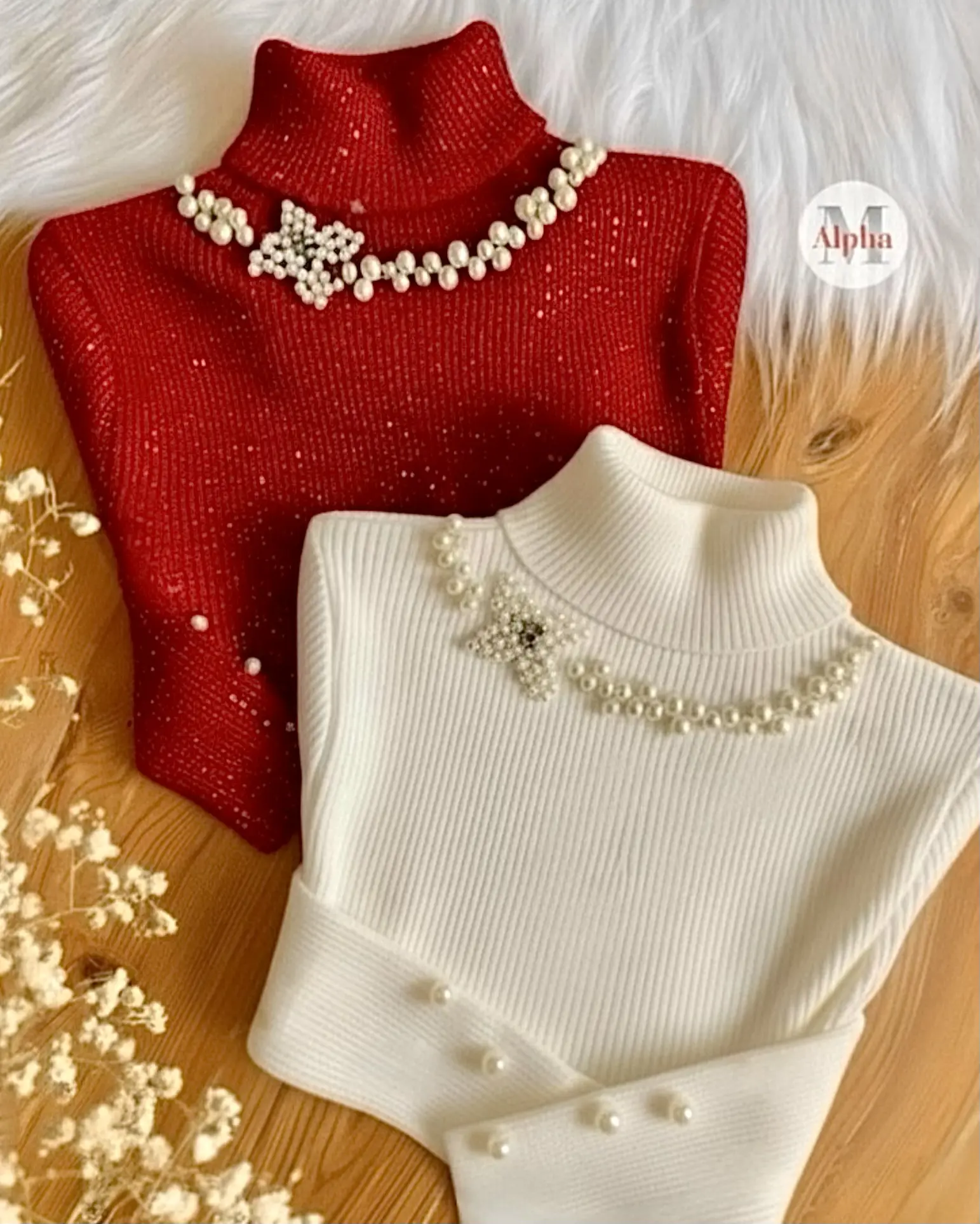 بافت پولکی مروارید کار شدهh1533