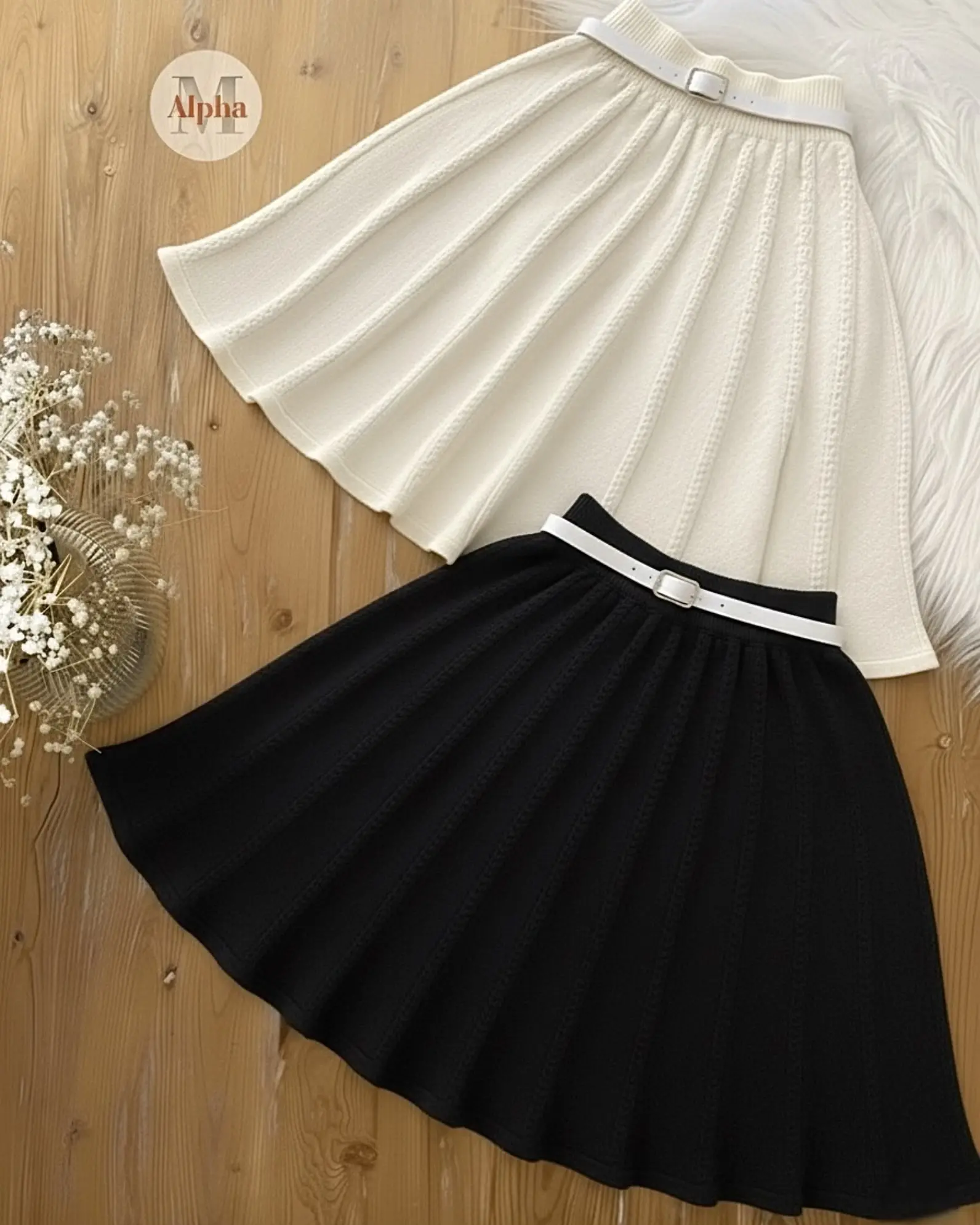 دامن کوتاه بافت h1590