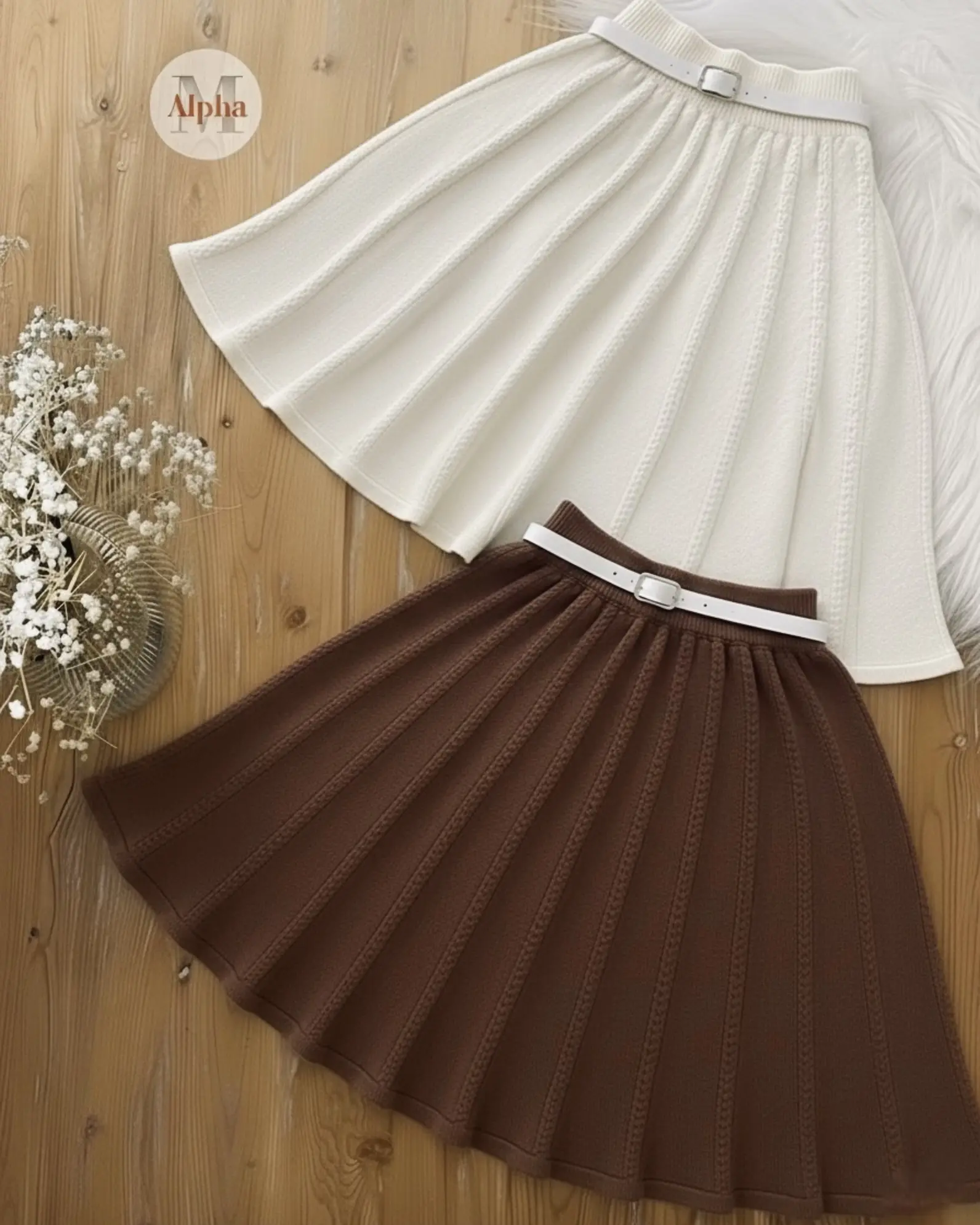 دامن کوتاه بافت h1590