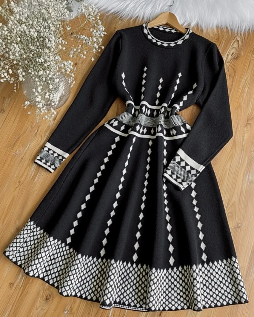 پیراهن بافت عروسکی h1770