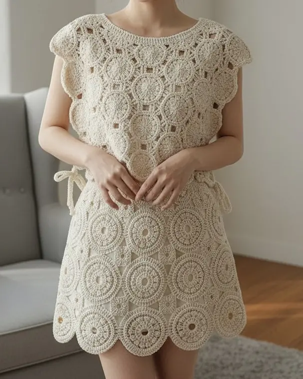 دامن قلاب بافی d83