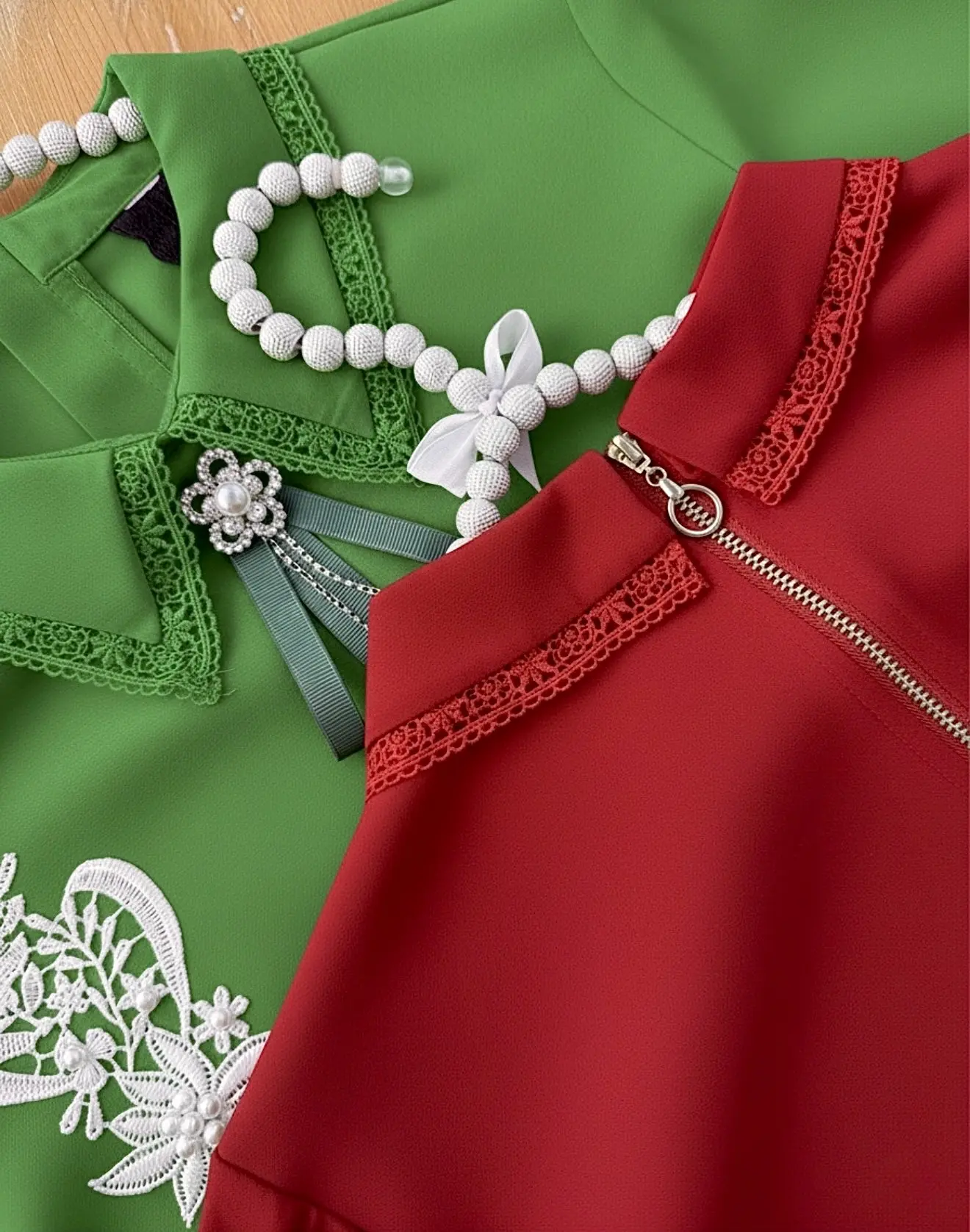 شومیز  گل برجسته h1905