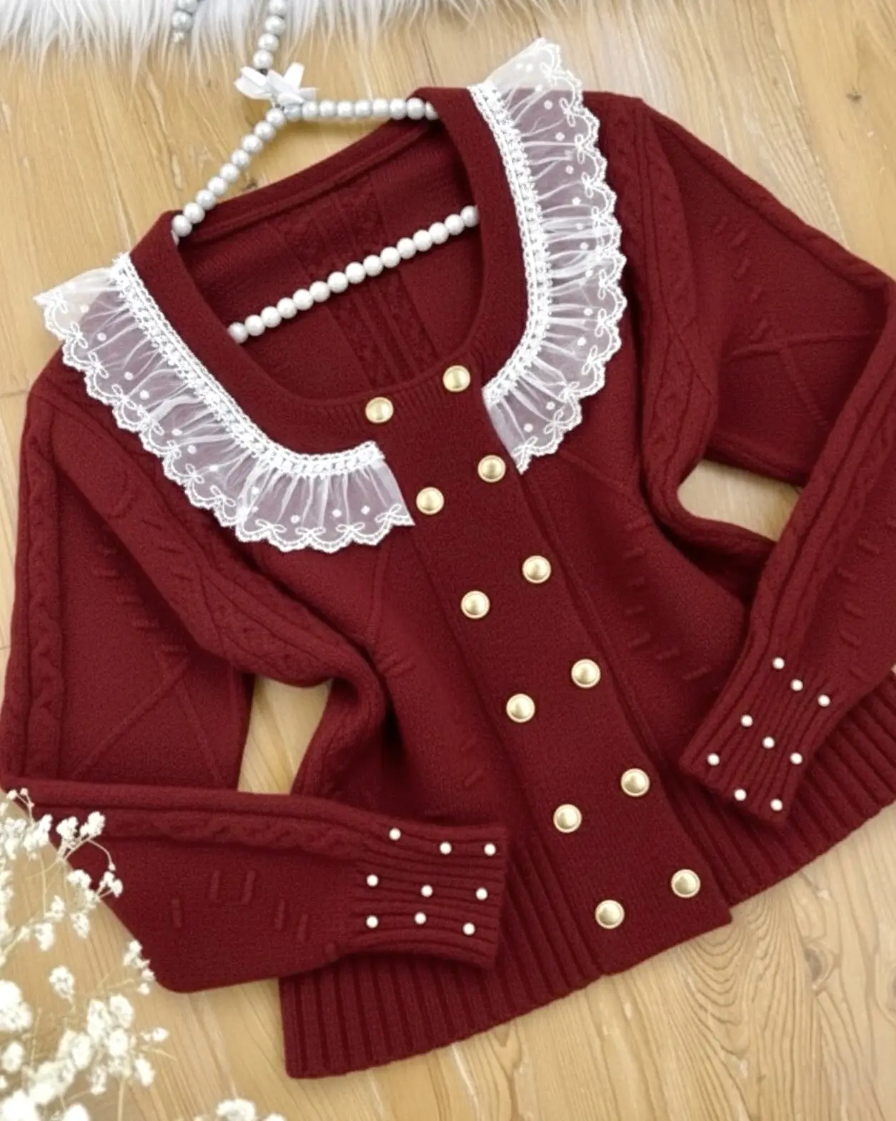 بافت یقه گیپورh1923