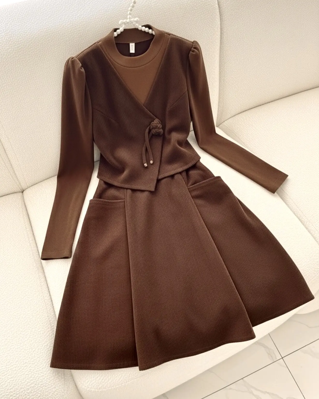 پیراهن سه تیکه ژیله دامنh1950