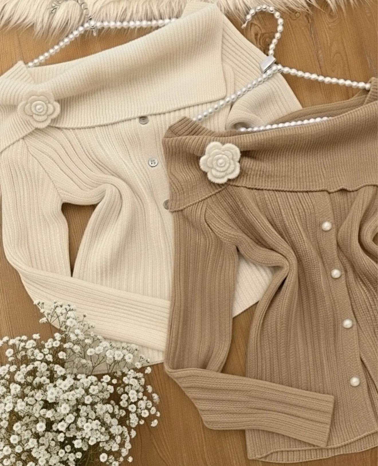 بافت  یقه گل h2009