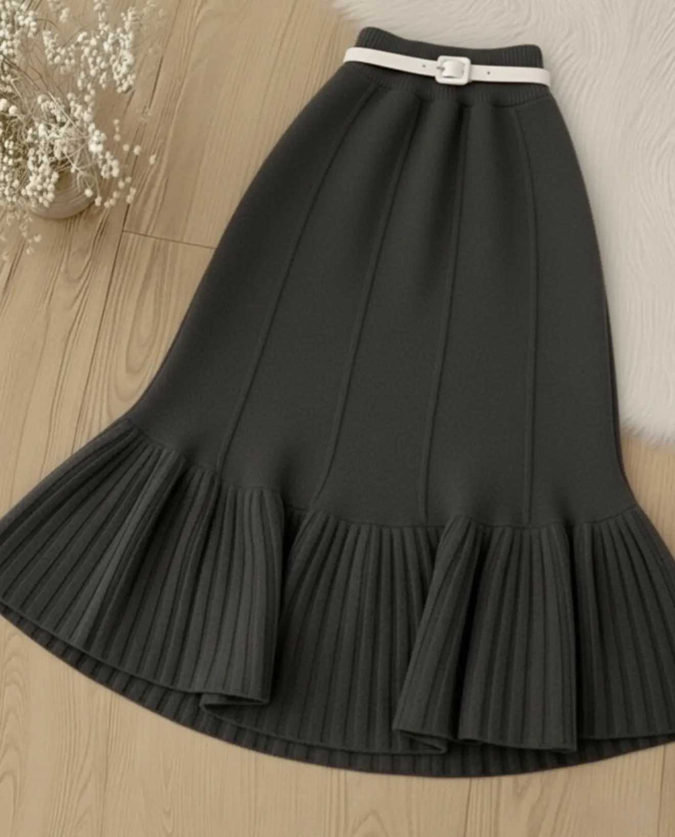 دامن بلند بافتh2060