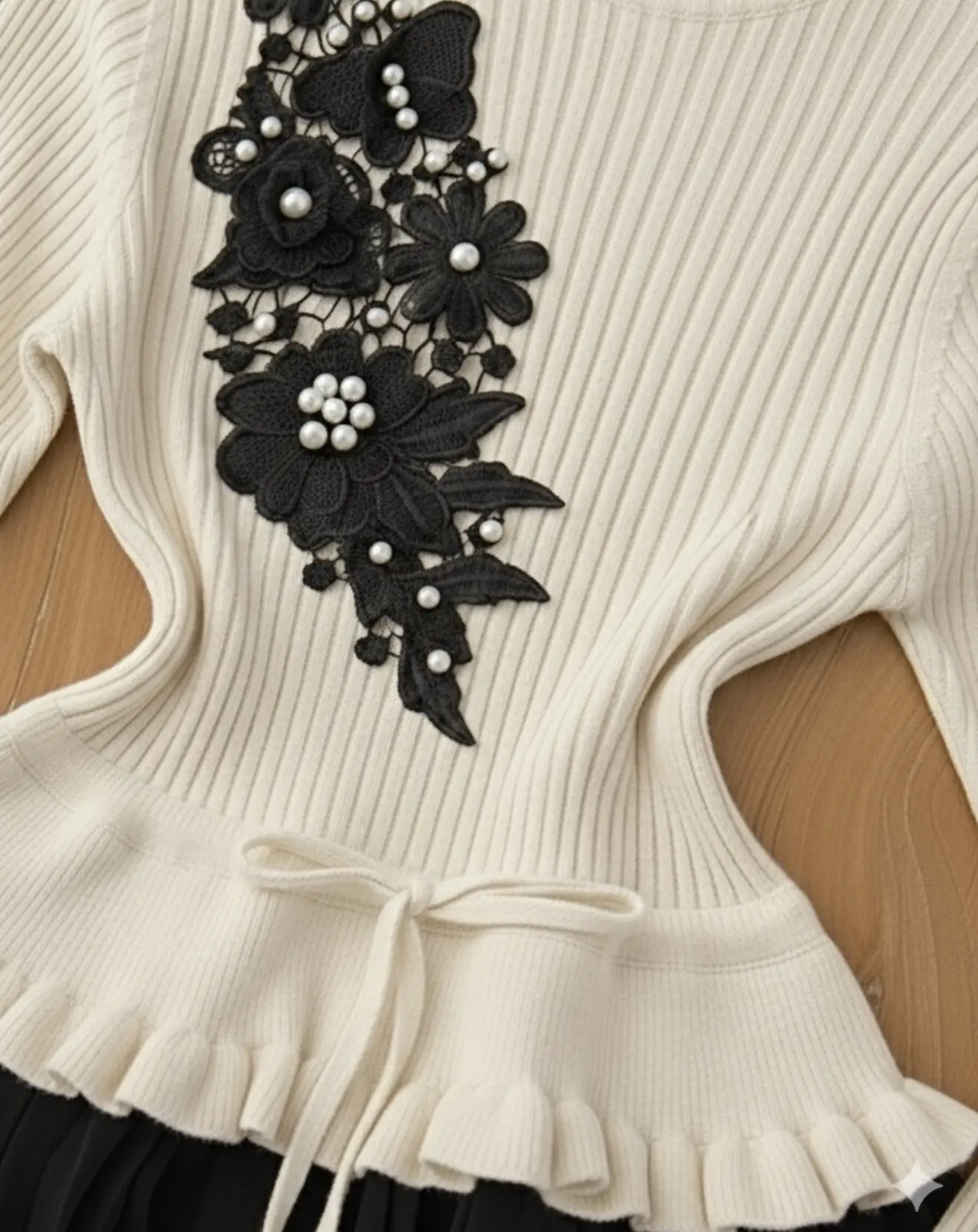 پیراهن بافت عروسکی h3083