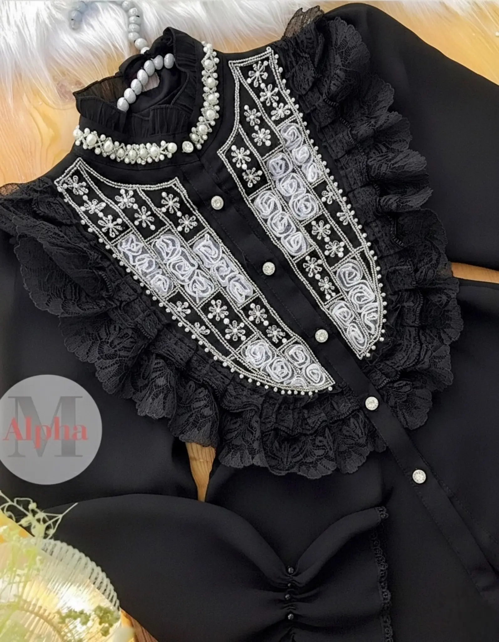 شومیز حریر لمه سنگ دوزی d500