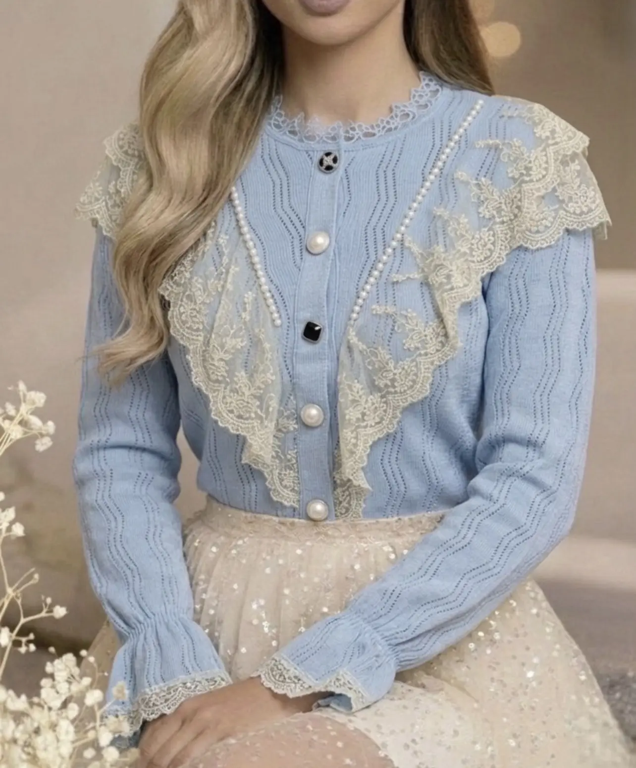 شومیز گیپور پرنسس h3080