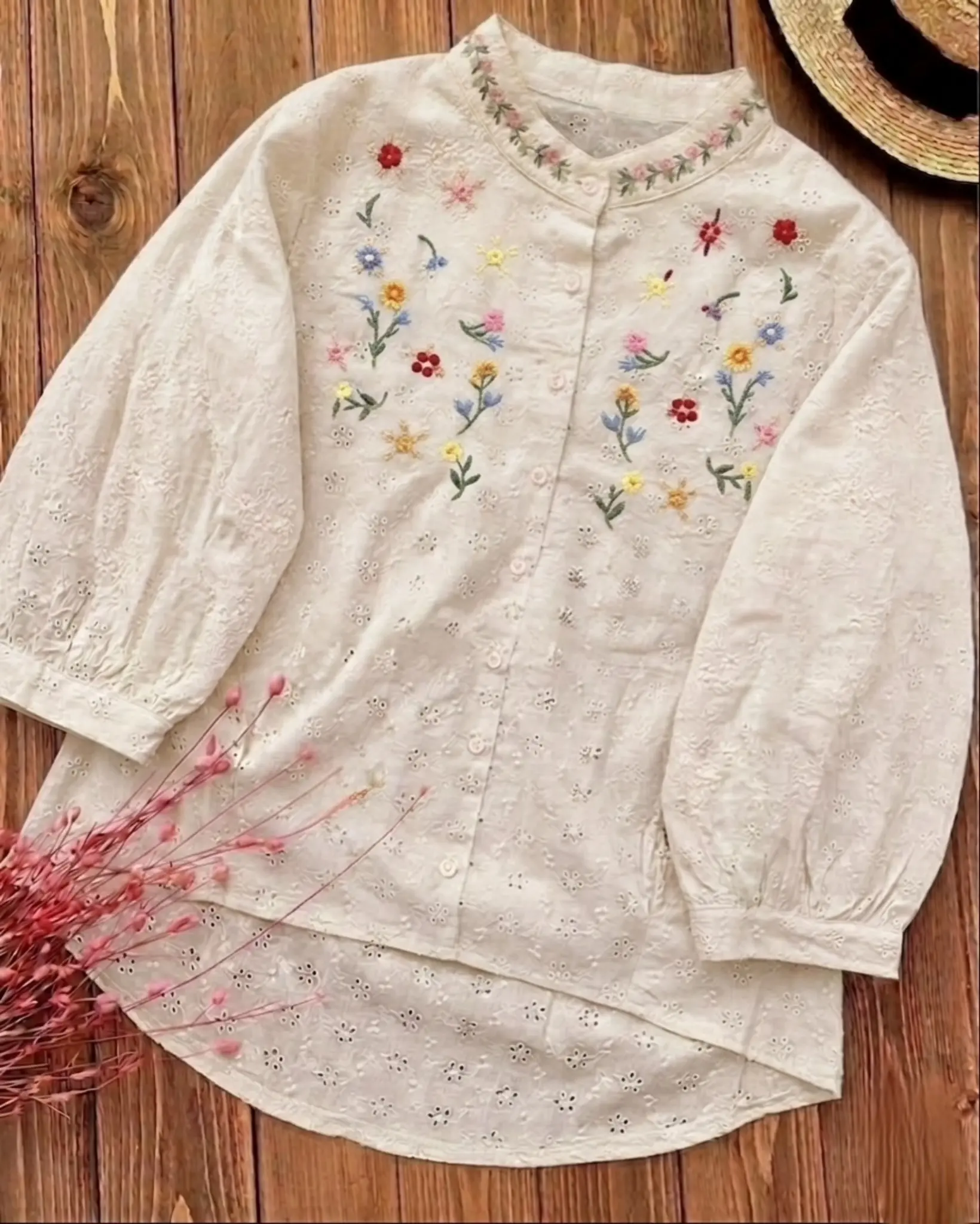 شومیز گلدوزی hh5015