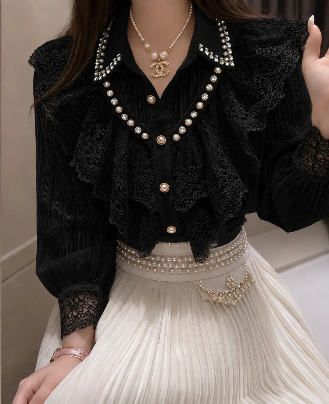 شومیز عروسکی h5098