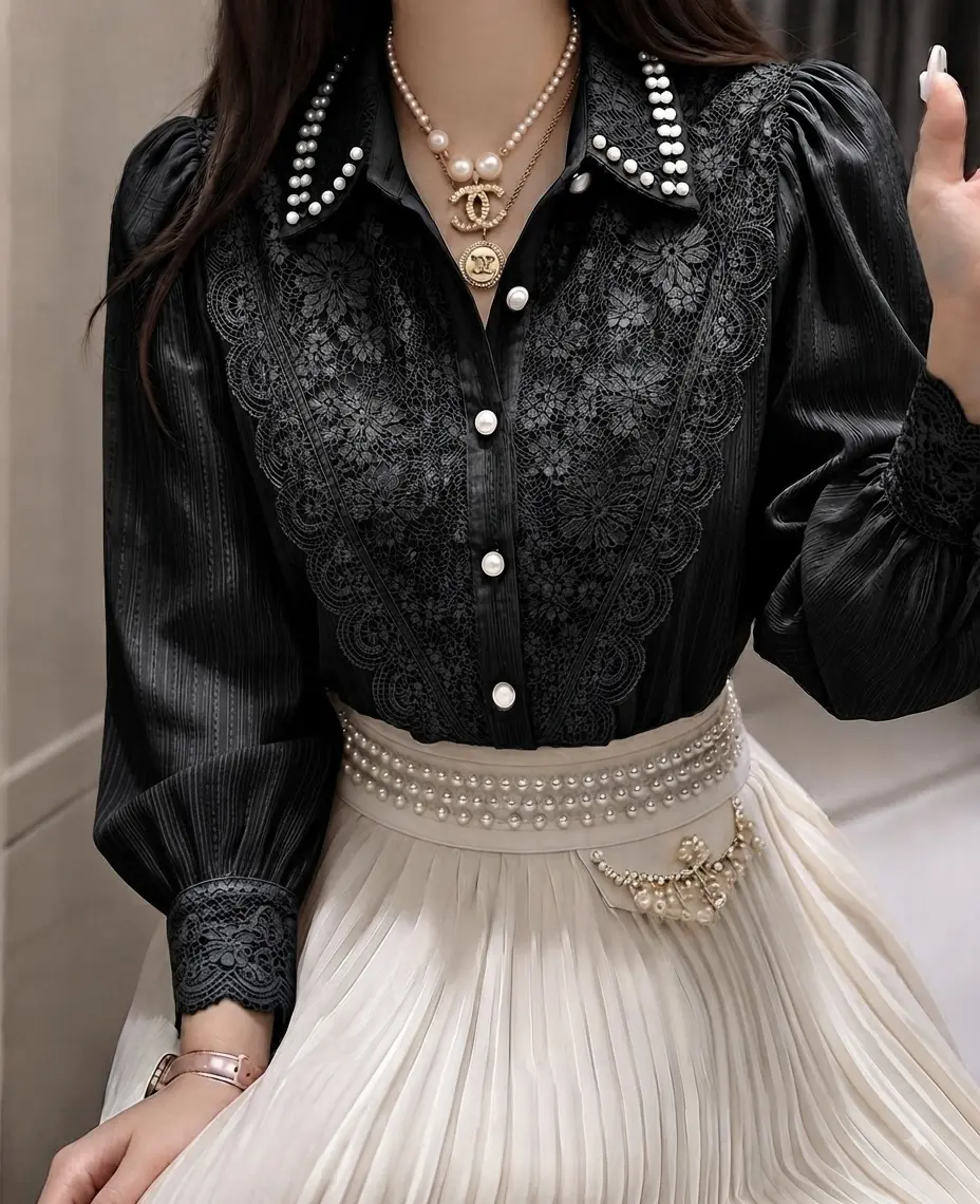 شومیز عروسکی h4075