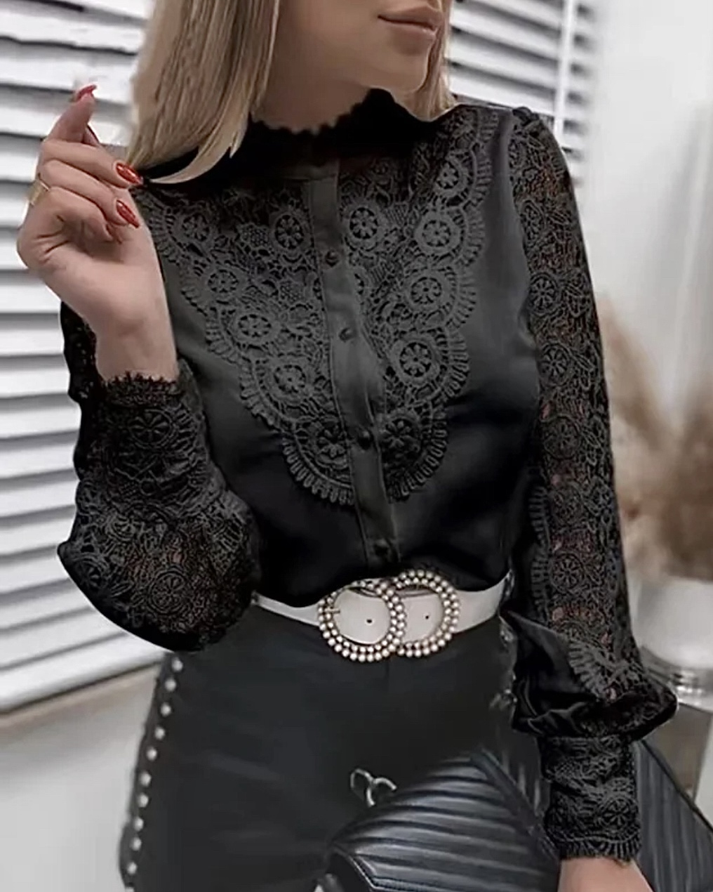 شومیز مجلسی گیپورd900