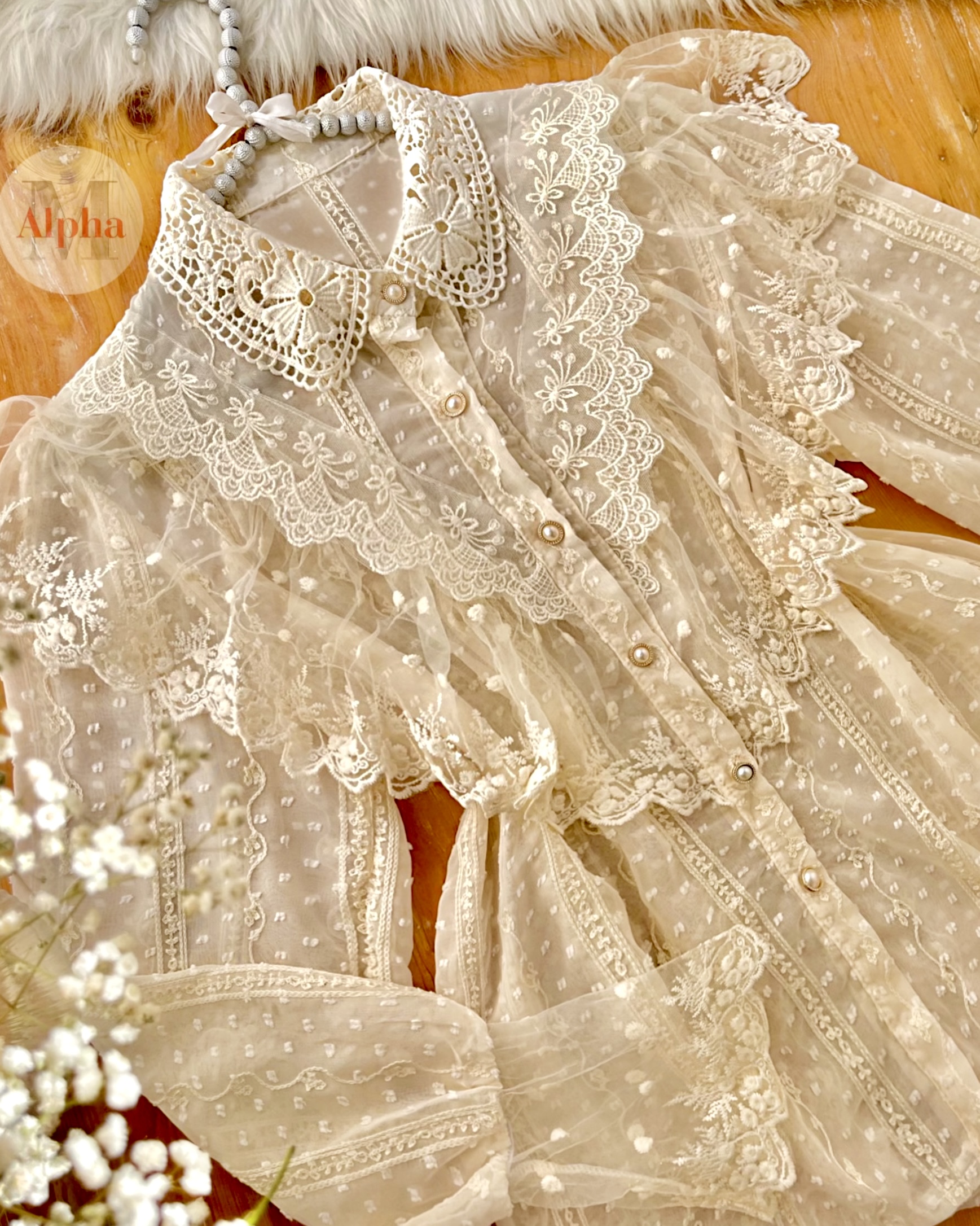 شومیز مجلسی گیپورd603