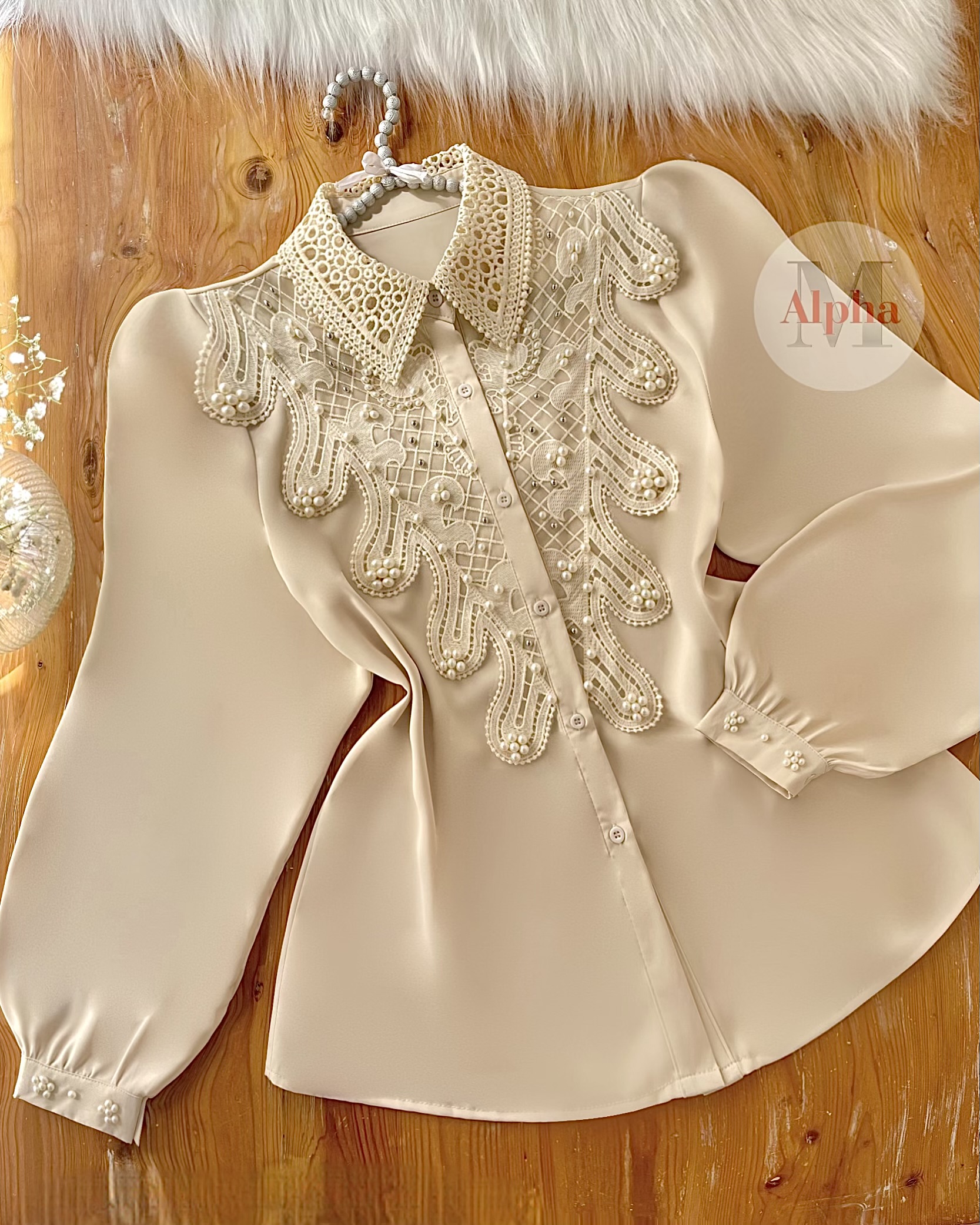 شومیز مجلسی گیپورd410