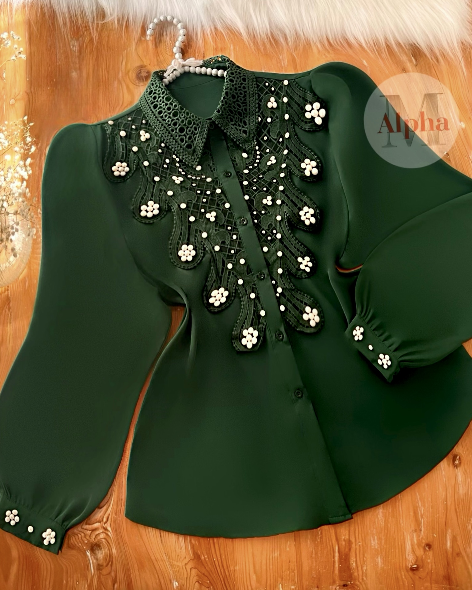 شومیز مجلسی گیپورd410