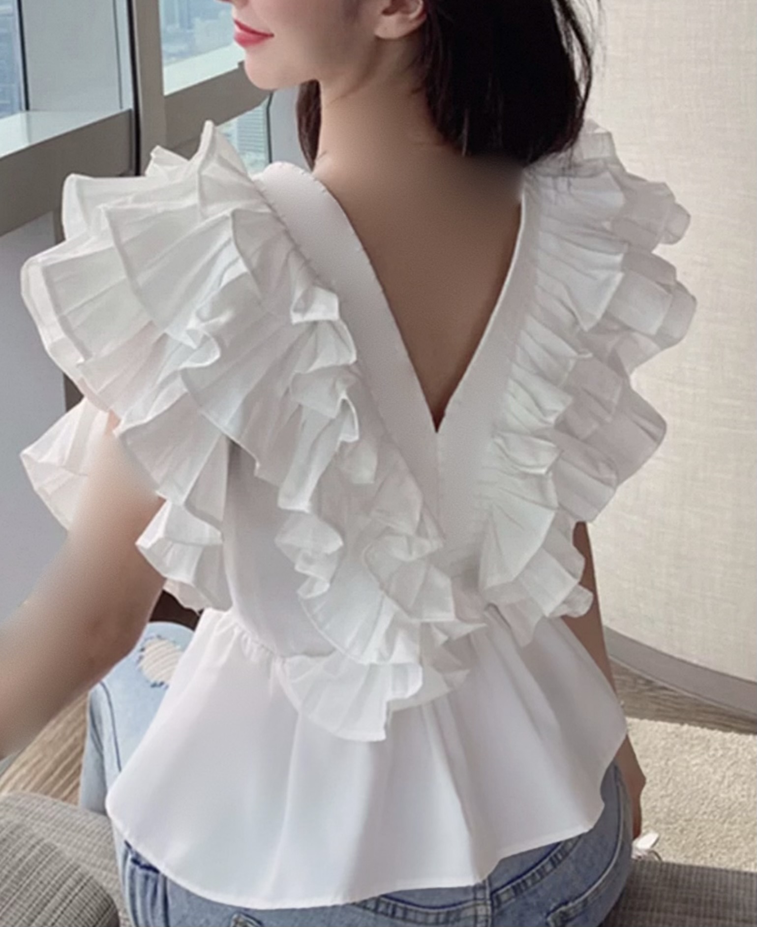 شومیز بالاتنه پلیسه f471